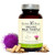 Herbal Roots Organic Milk Thistle Capsules - 80% Silymarin - Liver Support - USDA Certified Organic - 60 Vegan Capsules