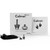 Flare Audio Calmer | Noise Reducing Ear Plugs Alternative | Silicone Reusable Ear Plugs for Noise Sensitivity, Focus and Travel | Ear Plugs for Noise Reduction (pro mini, Black)