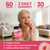Calcium Citrate with Vitamin D3 Gummies for Women 50 Plus - Bones, Teeth, Immune Support, 1200mg Calcium Citrate Gummies with Vitamin D3 K2, Vegan, Sugar-Free, 60 Count