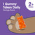 DR. MORITZ Sugar-Free Calm Magnesium Gummies for Kids and Adults - Non-GMO Magnesium Citrate Gummies - Orange Flavor - 2-Pack (120 Count)