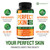 Perfect Skin Acne Pills - Clear Skin Supplement with Niacinamide, Probiotic, Zinc & Vitamin A - Anti Acne Vitamins for Teens, Men & Women - Support for Face & Back Acne, Acne Scars - 60 Capsules