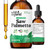 Wild & Organic Saw Palmetto for Men & Women - Urinary & Hair Support - Liquid Saw Palmetto Extract - Add to Tea Drops - Serenoa Repens Supplement - Vegan, Sugar & Alcohol-Free Tincture - 2 fl oz
