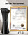 Electric Ear Wax Removal System, Water Powered Ear Cleaning Tool with Irrigation Flusher, 6 Tips, 4 Pressure Settings - Safe & Effective for Ear Wax Buildup Flushing and Cleaning