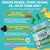 Zeolite Detox for kids & Adult-Sugar Free Zeolite Detox Gummies with Spirulina, Chlorella, Milk Thistle, Magnesium Glycinate, Calcium Citrate for Energy, Focus, Digestive, Immune, Antioxidant - 60Cts