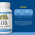 Natural Factors, Vitamin D3 5000 IU (125 mcg), Supports Strong Bones, Muscles and Immune Function, 360 Softgels