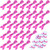 Tondiamo 200 Pairs Ear Plugs Reusable Silicone Earplugs with Cord Sleeping Individually Wrapped Hearing Protection Noise Cancelling Earplugs for Work Construction Shooting Sports (Pink)