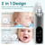 Ear Vacuum Wax Removal Tool, 6 Levels Electric Strong Suction Ear Vacuum Wax Remover, USB Charge Ear Cleaner Ear Wax Vacuum, Ear Wax Suction Remover Device for Adults and Kids