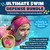 Earvolution Ear Band-It Ultra Swimming Headband & Floating Putty Buddies Silicone Ear Plugs Bundle, Doctor-Invented Waterproof System for Ear Tubes & Swimmer's Ear Prevention - Blue - Large