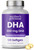 Prenatal DHA for Women 600mg, 120 Softgels, Supports Baby's Brain & Eye Development | Triglyceride Omega 3 Fish Oil DHA Prenatal Vitamins for Pregnancy & Nursing with Vitamin D3 | 300mg per Capsule