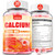 Calcium 1200 mg with Vitamin D3 Supplement for Adults - Calcium Gummies with Vitamin D3 5000IU, K2, B12 for Women Men - Extra Absorption Calcium Citrate - Natural Strawberry Flavor, 60 Gummies