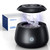Ultrasonic Retainer Cleaner Machine 48kHz Denture and Aligner Cleaning Pod for Mouth Guards Night Guards Dental Trays Braces Toothbrushes Jewelry with 200ML Capacity (Black)