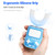 yeklike Adult Ultrasonic Electric Toothbrush, 360° Oral Cleaning for Stain & Whitening, IPX7 Waterproof Rechargeable, U-Shape Brush Head×3 + Straight Handle Brush Head×2 + Storage Cup