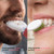 yeklike Adult Ultrasonic Electric Toothbrush, 360° Oral Cleaning for Stain & Whitening, IPX7 Waterproof Rechargeable, U-Shape Brush Head×3 + Straight Handle Brush Head×2 + Storage Cup