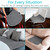 Sures Waterproof Chair Pads for Incontinence (22" x 21") - Washable, Waterproof Seat Protector - Chair Protector Seat Cover - Absorbent Pad for Bed, Seat, Car, Wheelchair & Recliner (Gray, 1 Pack)