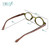 2SeeLife 3-Pack Small Round TR-90 Reading Glasses for Men & Women - Narrow-Medium Fit, Sturdy Frame, Spring Hinges, Retro Readers, Green, Clear, Sun Readers - Green, +1.00