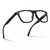 2SeeLife Oversized Blue Light TR-90 Reading Glasses for Men – Medium Fit, Sturdy Frame, Spring Hinges, Premium Readers, Black, +0.50