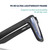 2SeeLife Oversized Blue Light TR-90 Reading Glasses for Men – Medium Fit, Sturdy Frame, Spring Hinges, Premium Readers, Black, +0.50