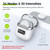 AUVON Wireless 24 Modes TENS Unit Muscle Stimulator for Pain Relief, 6 Pads