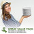 Stock Your Home 9-Inch Paper Plates Uncoated, Everyday Disposable Plates 9" Paper Plate Bulk, White, 200 Count
