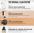 bareMinerals Deluxe Original Loose Mineral Foundation SPF 15 - Holiday Limited Edition Size $88 value – Golden Beige, Vegan, Cruelty-Free & Dermatologist-Tested