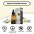 MAX Absorption Biotin Liquid Drops, 10000mcg of Biotin Per Serving, 60 Serving, No Artificial Preservatives, Vegan Friendly, Supports Healthy Hair Growth, Strong Nails and Glowing Skin, Made in USA