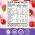 Calcium Potassium Magnesium Gummies for Kids & Adults, with Hydrolyzed Collagen, Zinc, Phosphorus, Multivitamin for Sleep, Bone Strength, Density Support, Sugar Free, Strawberry Flavor,120ct