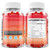 GrnLife 2 Pack Vitamin B2 Gummies, Riboflavin 400mg with Magnesium for Kids & Adults, Migraine Relief & Energy Support, Strawberry Flavor, 120 Count