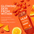 HUM Hyaluronic Glow Gummies Hyaluronic Acid, Vitamin C, Tangerine, 60 Count