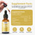 Bella All Natural Vitamin D3 K2 Liquid Drops 5000 IU (Unflavored) - Omega 3 with MCT Oil - Liquid Vitamin D Drops for Adults - This D3 K2 Drops Help Support Heart, Bone & Immune Health