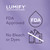 Bausch + Lomb LUMIFY Redness Reliever Eye Drops 0.08 fl oz (2.5 mL) - Pack of 6