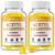 2 Pack Acetyl L-Carnitine Gummies Sugar Free, Premium L-Carnitine Supplement for Women & Men, ALCAR Supplement for Energy, Muscle, Focus & Brain Support, Gluten-Free, Non-GMO, Vegan, 120 Count