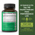 Organic 3-in-1 Prebiotic Fiber Vegan Capsules for Gut, Digestive Health