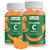YumVs Vitamin C Gummies for Adults - 250 mg Orange Flavored Vitamin C Gummy - Vitamin C Chewable Immune Gummies for Adults - Immune Support Supplement - Kosher, Halal, Gluten Free (200 Count), 2 Pack