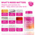 Pink Stork Fertility + Prenatal + Postnatal Gummy Vitamins, 60 Count