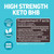 Herbtonics Keto BHB+ BioPerine Keto Pills, Exogenous Ketones for Ketosis Support, Weight Management, GLP‑1 Support, Energy & Mental Focus, Vegan Friendly Non‑GMO Formula. 60 Vegan Capsules