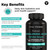 Vital Vitamins Hyaluronic Acid Hydration Complex with MSM & Electrolytes