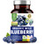 Number One Nutrition Organic Wild Blueberry Extract 1000mg, Brain and Immune Support, Non-GMO, 120 Caps