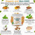 Organic Golden Milk Powder with Vitamins D3 & K2, Turmeric, Ginger, Curcumin, Cinnamon, KSM66 Ashwagandha, Holy Basil & Natural Prebiotics– Delicious Unsweetened Turmeric Tea Latte- 30 Servings