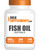 BulkSupplements.com Fish Oil 500mg Softgels - Omega 3 Supplements, Fish Oil Supplements - Gluten Free, 1 Softgel per Serving, 240 Count (Pack of 1)