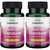 Swanson Ovarian Glandular - Natural Supplement Promoting Women's Glandular Health & Balance Support - Sourced from Premium Bovine Tissue to Support Wellness - (60 Capsules, 250mg Each) (2 Pack)