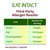 EAT Intact USDA Organic Vegan Whole Food Vitamin D (D2), 2000 IU (50 mcg), Bone & Immune Support, UV-Exposed Whole Mushroom, 2 Ingredients, No Additives or Fillers, Third-Party Tested, 60 Day Supply.