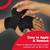 AZEN 120 Pack Self Adhesive Bandage Wrap Black, 2" X 5 Yards Black Athletic Tape, Vet Wrap, Ankle Tape, Cohesive Bandage Wrap