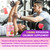 Potassium Gummies for Adults with 1200mg Potassium Chloride - Supports Muscle Health & Leg Cramps, Raspberry Flavor, 120 Count