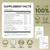 Sunrogftic Lymphatic Drainage Supplement – Lymphatic Health Capsules with Dandelion, Burdock, Cleavers & Echinacea – for Fluid Balance, Lymph Wellness & Gentle System Support – 90 Capsules