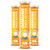 nutrazul Immune Triple Action Effervescent Tablets with Vitamin C 1000mg, Vitamin D, Zinc, Support Daily Routine, Gluten-Free, Sugar-Free, Lactose-Free, Orange Flavor, 20 Tablets, (Pack of 3)