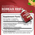 Nutrivein Korean Red Panax Ginseng 1600 mg - 180 Capsules, Extra Strength