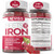Beet Root Gummies with Iron, Increase Nitric Oxide & Iron Levels, Vegan