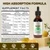 Liposomal Liquid NAC Drops, NAC Supplement N-Acetyl Cysteine, NAC 600 mg with Milk Thistle & Quercetin for Adults & Kids, Liver & Lung, Immune & Antioxidant Support, Skin & Cellular Health, 2 Fl Oz