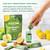 PuriVibe Chlorophyll Powder Drink, Greens,120mg, Lemon & Apple, 15 Sticks