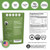 PuriVibe Chlorophyll Powder Drink, Greens,120mg, Lemon & Apple, 15 Sticks